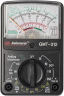 🔌 gardner bender gmt-312 analog multimeter, 5 function / 12 range, 300v ac/dc, voltage & current, resistance, continuity & batteries , black logo