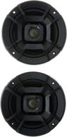 🔊 polk audio db522 db+ series 5.25" marine certified coaxial speakers - black logo