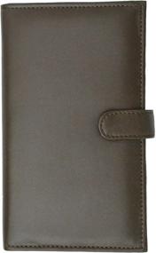 img 2 attached to 👝 Premium Leather Bifold Men's Wallet with Blocking Closure - Organizers for Wallets, Card Cases & Money