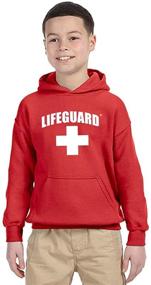 img 4 attached to 👮 Stay Cozy in Style: LIFEGUARD Officially Licensed Pullover Sweatshirt for Boys' Clothing