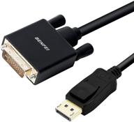 🔌 gold plated displayport adapter converter - accessories & supplies for high-performance display logo