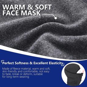 img 1 attached to 🧒 Bundle Up Your Little Ones with our Windproof Ski Face Covering: Kids Balaclava for Cold Weather!