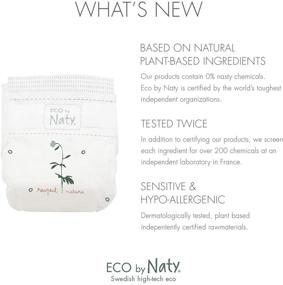 img 1 attached to 👶 Naty Eco-Friendly Baby Diapers: Newborn Size, 100 Ct, Plant-based & Oil Plastic-Free for Gentle Skin, Full Month's Supply