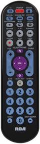 img 4 attached to 📱 RCA RCRBB05BHE Universal Remote Control: Streamline Roku, Apple TV & More with Long Range IR and Big Button Simplicity - Soundbar Compatible & Backlit Keypad Included