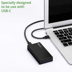 img 1 attached to 💻 IO CREST USB-C 3.2 Gen 2x2 20 Gbps M.2 External Enclosure for PCIe NVMe SSD - Supports 2280 SY-ENC40231 ASM2364