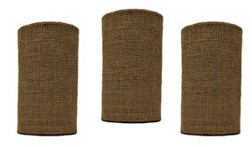 img 1 attached to 3-Pack of Burlap Ribbon, 5-1/2 Inches