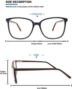 img 3 attached to 👓 Blue Light Glasses for Women