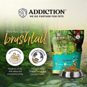 img 2 attached to 🐶 Grain Free Dehydrated Dog Food: Addiction Perfect Summer Brushtail, 2 Lb.