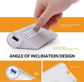 img 2 attached to Efficient Charging Solution: IDsonix 10 Port Aluminum Powered Charging Hub