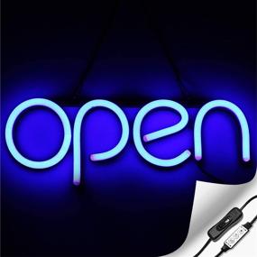 img 4 attached to 🌟 Eye-Catching Neon Open Sign for Boosting Business: Reliable Retail Store Fixtures & Equipment