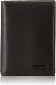 img 4 attached to 💼 Tumi Men's Delta L Fold Black: Sleek & Versatile Wallet for the Modern Gentleman