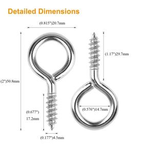 img 2 attached to 🔩 Powlankou Nickel Plated Tapping Pieces: Enhanced Performance and Durability