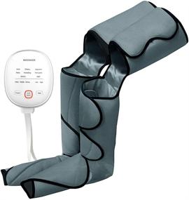 img 4 attached to Revitalizing Foot and Leg Massager: 6 Modes & 3 Intensities for Circulation, Relaxation, and Pain Relief - Ideal Gifts for Men, Women, and Family