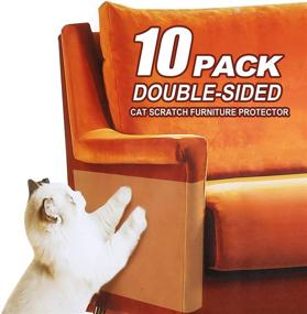 img 4 attached to 🐱 MILIFUN Cat Scratch Tape: The Perfect Solution for Cat-Proofing Your Furniture!