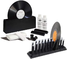 img 2 attached to 🔝 Premium Record Washer Deep Cleaning System - Complete Cleaner Kit by Record-Happy | Includes Drying Rack, 10oz Cleaning Solution, 2 Brushes, Cloths, and Accessories | Ideal for 33 and 45 RPM LP Albums | Preserve the Pristine Condition of Your Vinyl Records