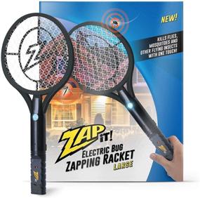 img 4 attached to 🔋 Rechargeable Bug Zapper Racket - ZAP IT! 4,000 Volt, USB Charging Cable