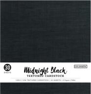 colorbok textured cardstock paper pad, 12x12, deep black logo