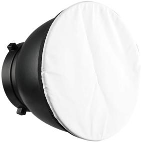 img 1 attached to 🔦 Enhance Light Control with Soonpho 7" Standard Reflector Diffuser Lamp Shade Dish - Bowens Mount Studio Strobe Flash Accessory