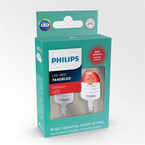 img 3 attached to 🚗 Enhance Your Vehicle with the Philips 7440 Ultinon LED Bulb (Red), 2 Pack