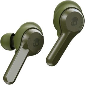 img 4 attached to Skullcandy Indy True Wireless In-Ear Earbud - Olive (Renewed)