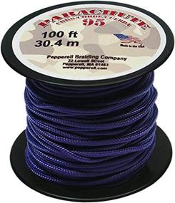 img 1 attached to Pepperell 1 9Mm Parachute 100 Feet Purple Sewing