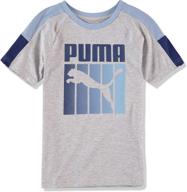 puma amplified graphic t shirt black - boys' clothing tops, tees & shirts logo