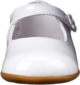 img 3 attached to Adorable Baby Deer Patent Mary Jane Shoes for Girls - Perfect for Every Little Princess!