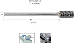 img 1 attached to YUFUTOL Tungsten Carbide 101 6Mm Cylinder