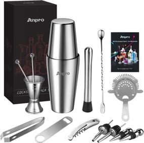 img 4 attached to 🔍 Anpro Stainless Steel Measuring Set for Beginners: The Perfect Kitchen Essential