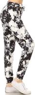 leggings depot women's trendy print high waist jogger track pants (sizes s-3x) - bat1 логотип