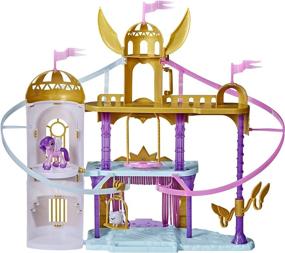 img 3 attached to 🐎 Exciting My Little Pony Racing ZIPLINES Action Figures & Statues: Unleash the Adventure!