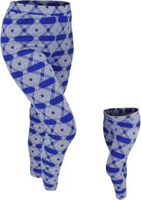 img 3 attached to 🎅 Boutique Hanukkah Leggings for Girls: Exclusive and Adorable