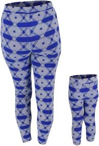 img 1 attached to 🎅 Boutique Hanukkah Leggings for Girls: Exclusive and Adorable