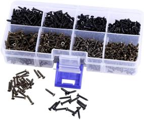 img 4 attached to Mini Skater Tapping Micro Screws Assortment