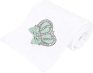 lilax newborn swaddle receiving blanket: perfect addition to your nursery bedding collection logo