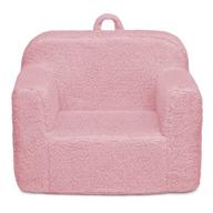 ultimate comfort and style: delta children cozee sherpa chair, pink логотип