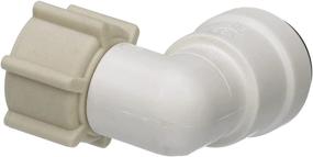 img 1 attached to 💦 Watts P-635 CTS Quick Female Swivel Elbow Water Plumbing Connector, 1/2 Inch, White