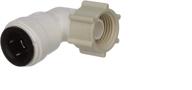 💦 watts p-635 cts quick female swivel elbow water plumbing connector, 1/2 inch, white логотип