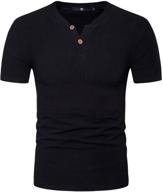 👕 xxl delcarino cotton henley t-shirts logo