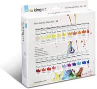 kingart studio acrylic paint assorted logo