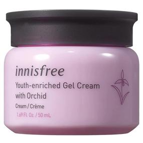 img 4 attached to 🌸 Revitalize and Hydrate Your Skin with innisfree Orchid Youth Enriched Gel Cream Hyaluronic Acid Face Moisturizer