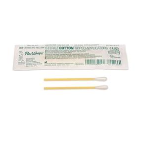 img 1 attached to 🧹 Puritan 6-Inch Sterile Cotton Tipped Swabs with Wood Shaft (Pack of 100)