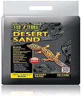 🏜️ enhanced exo terra desert sand: premium terrarium substrate for desert habitats logo