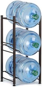 img 4 attached to Efficient & Practical LIANTRAL Gallon Holder: Optimal Bottle Storage Solution