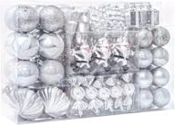 wbhome 105ct assorted christmas ornaments логотип