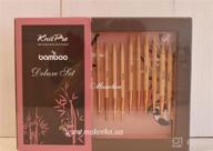 img 1 attached to 🎋 BetyBedy 36PCS Bamboo Knitting Needles Set - Single Pointed, 9 Inches Length - Ideal Knitting Crochet Supplies for Handmade Beginners (Includes 18 Sizes: 2.0mm-10.0mm) review by Jon Davidson