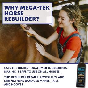 img 2 attached to 💆 Revive and Rebuild Damaged Hair with Eqyss Mega-Tek Rebuilder 16 oz
