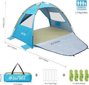 img 3 attached to G4Free Portable Shelter Lightweight Outdoor