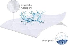 img 2 attached to Springspirit Waterproof Protector Breathable Noiseless