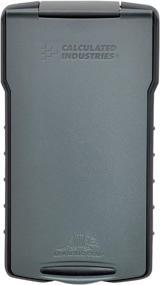 img 4 attached to 🦔 Calculated Industries Armadillo Case 5022-2: Sleek Black/Gray Protection for Your Device